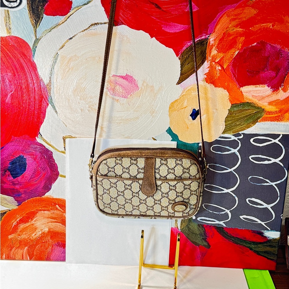 Gucci Plus Monogram Crossbody Bag - Picture 14 of 15